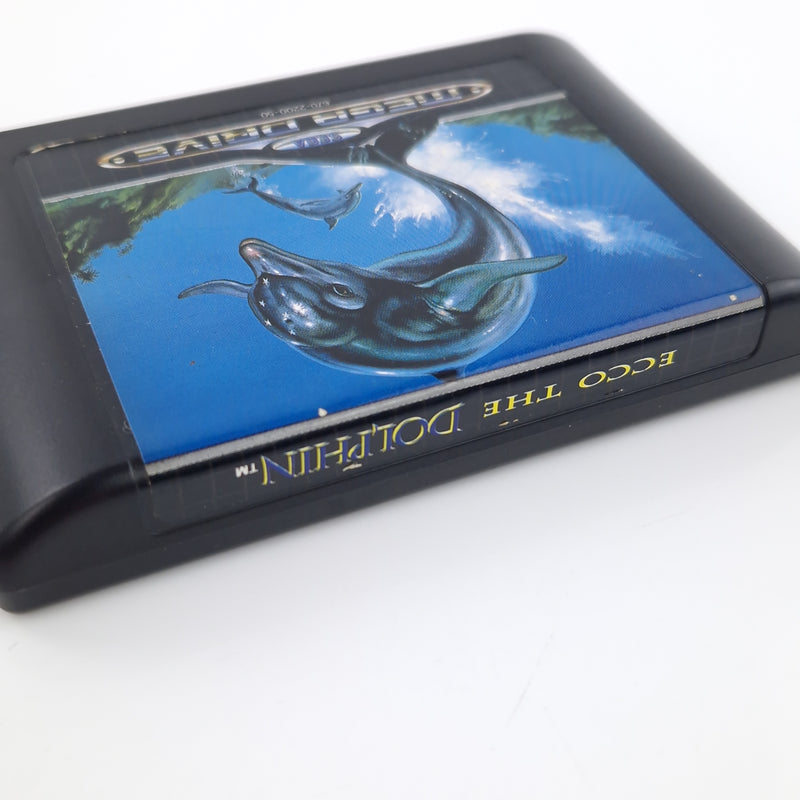 Sega Mega Drive Spiel : ECCO The Dolphin - MD Modul Anleitung OVP cib PAL