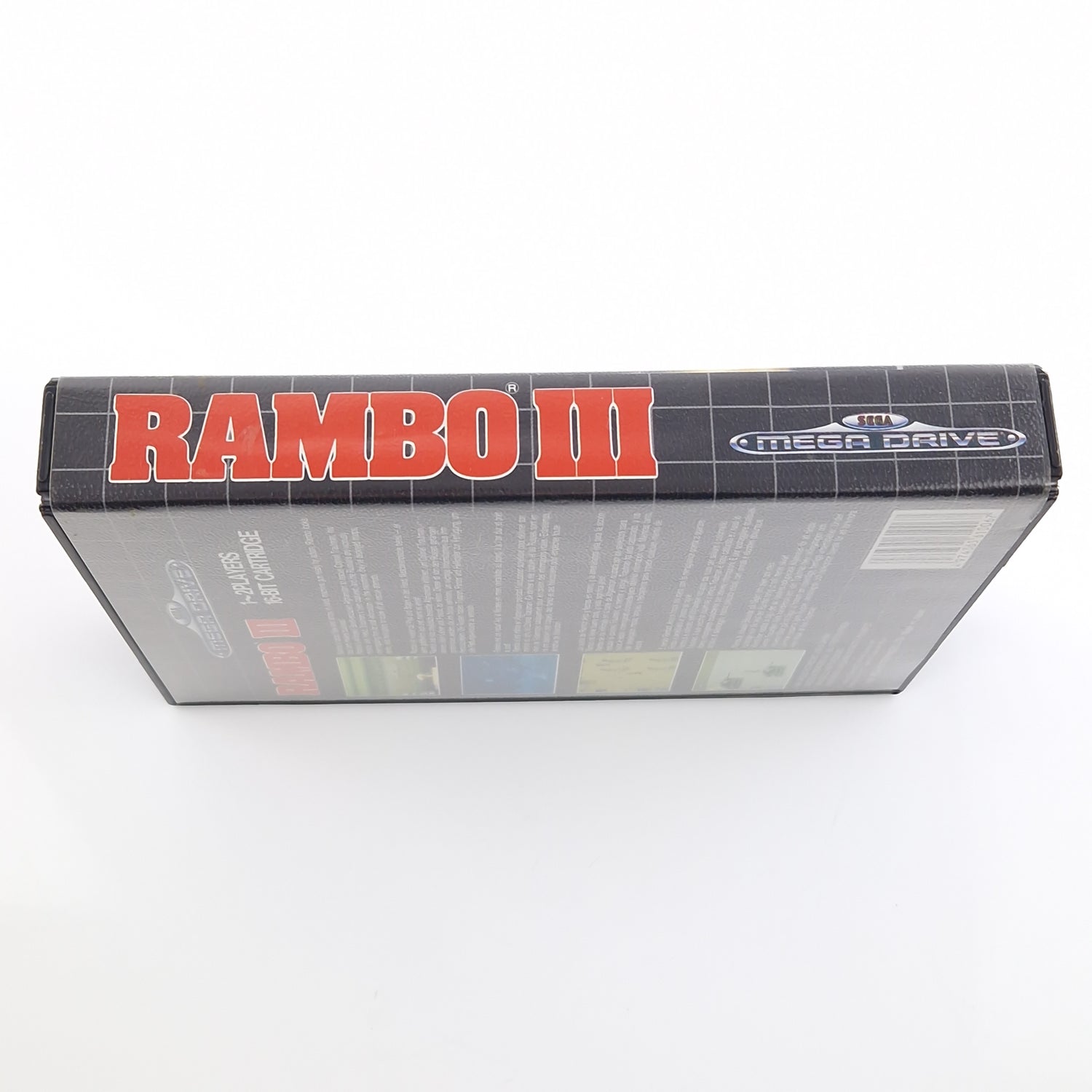 Sega Mega Drive Spiel : Rambo III - MD Modul Anleitung OVP cib PAL