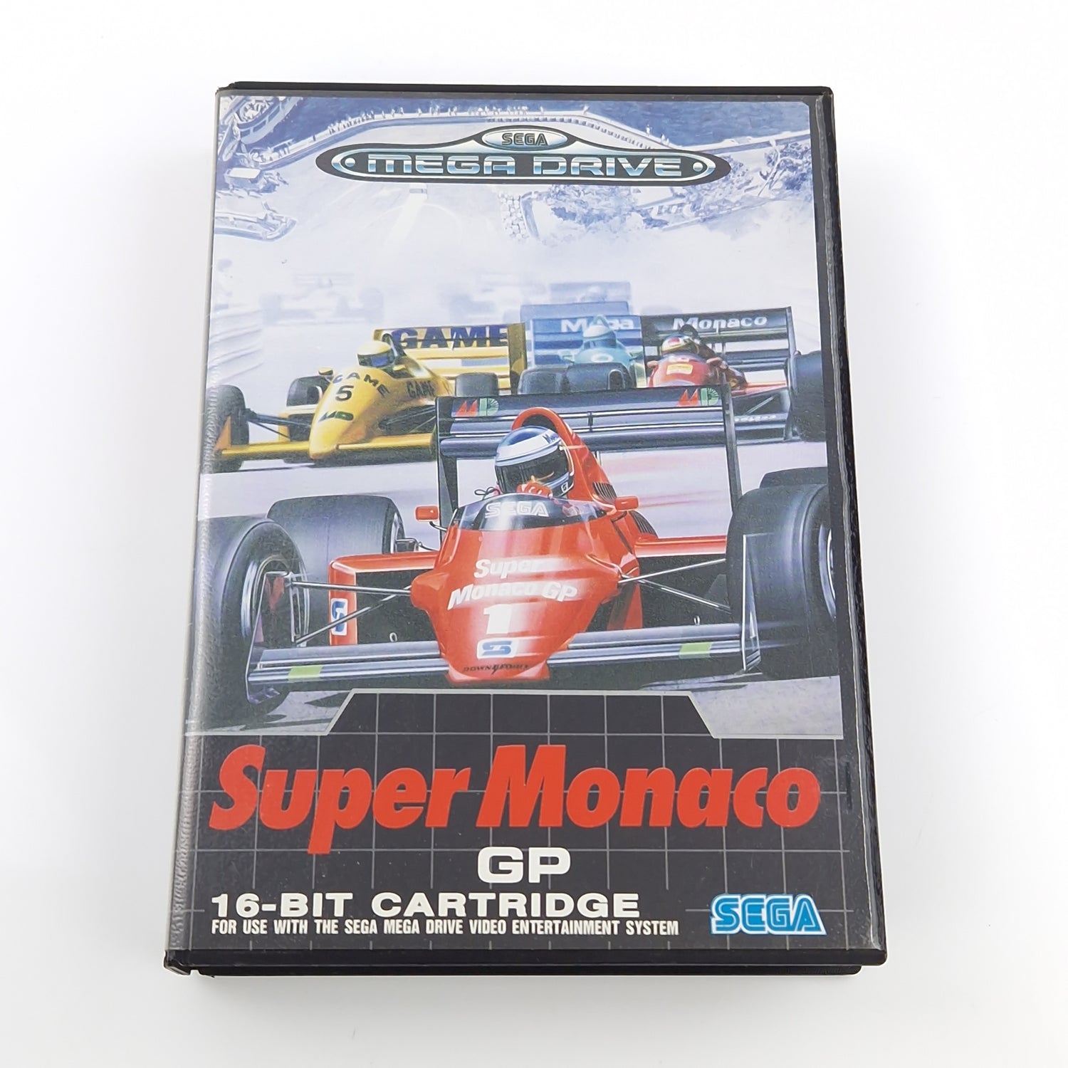 Sega Mega Drive Spiel : Super Monaco GP - MD Modul Anleitung OVP cib PAL