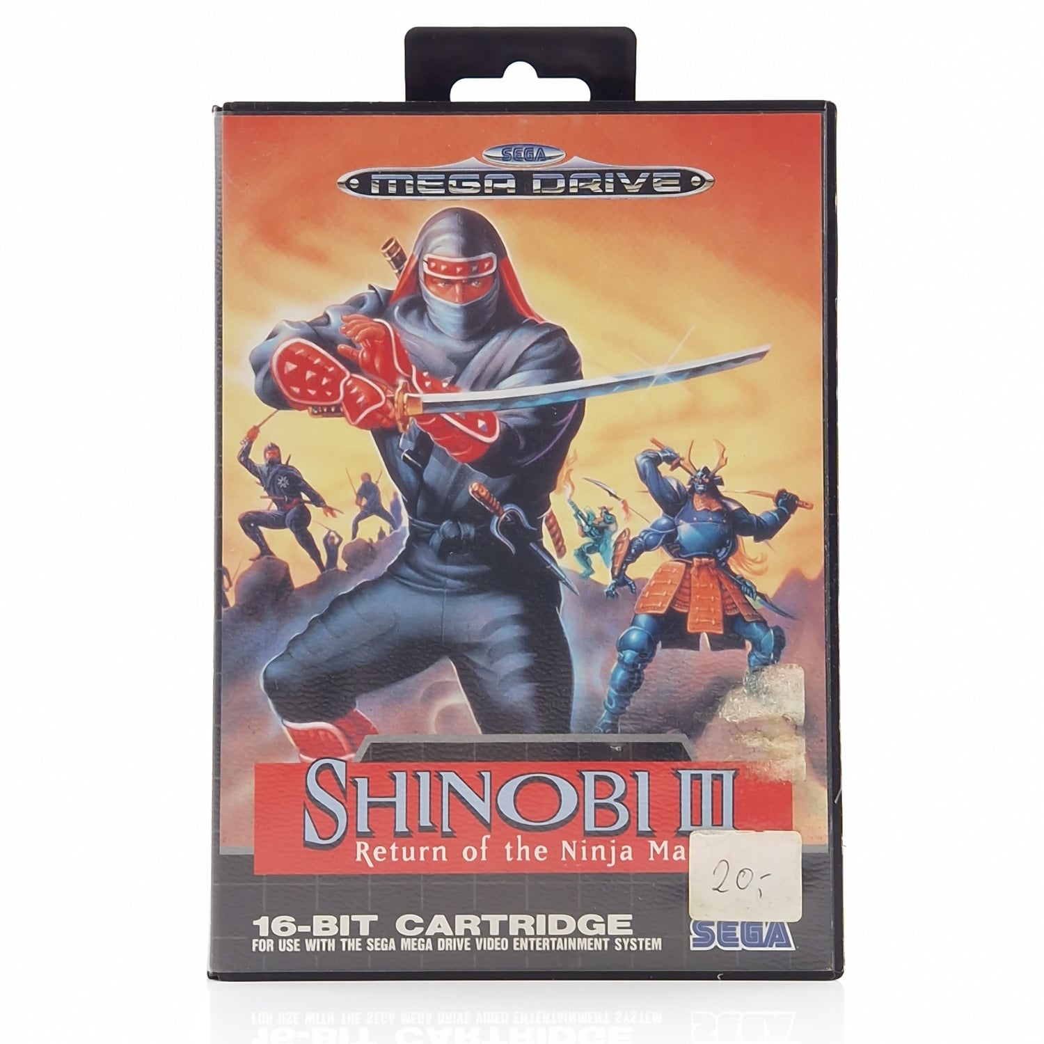 Sega Mega Drive Spiel : Shinobi III Return of the Ninja Master - MD OVP PAL Game