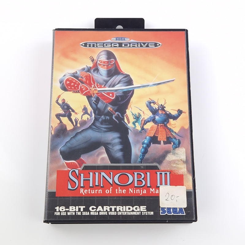 Sega Mega Drive Spiel : Shinobi III Return of the Ninja Master - MD OVP PAL Game