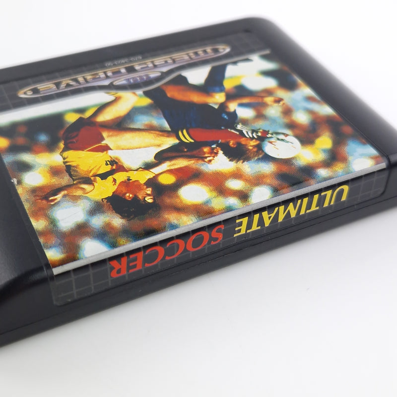 Sega Mega Drive Spiel : Ultimate Soccer - MD Modul Anleitung OVP Fußball PAL