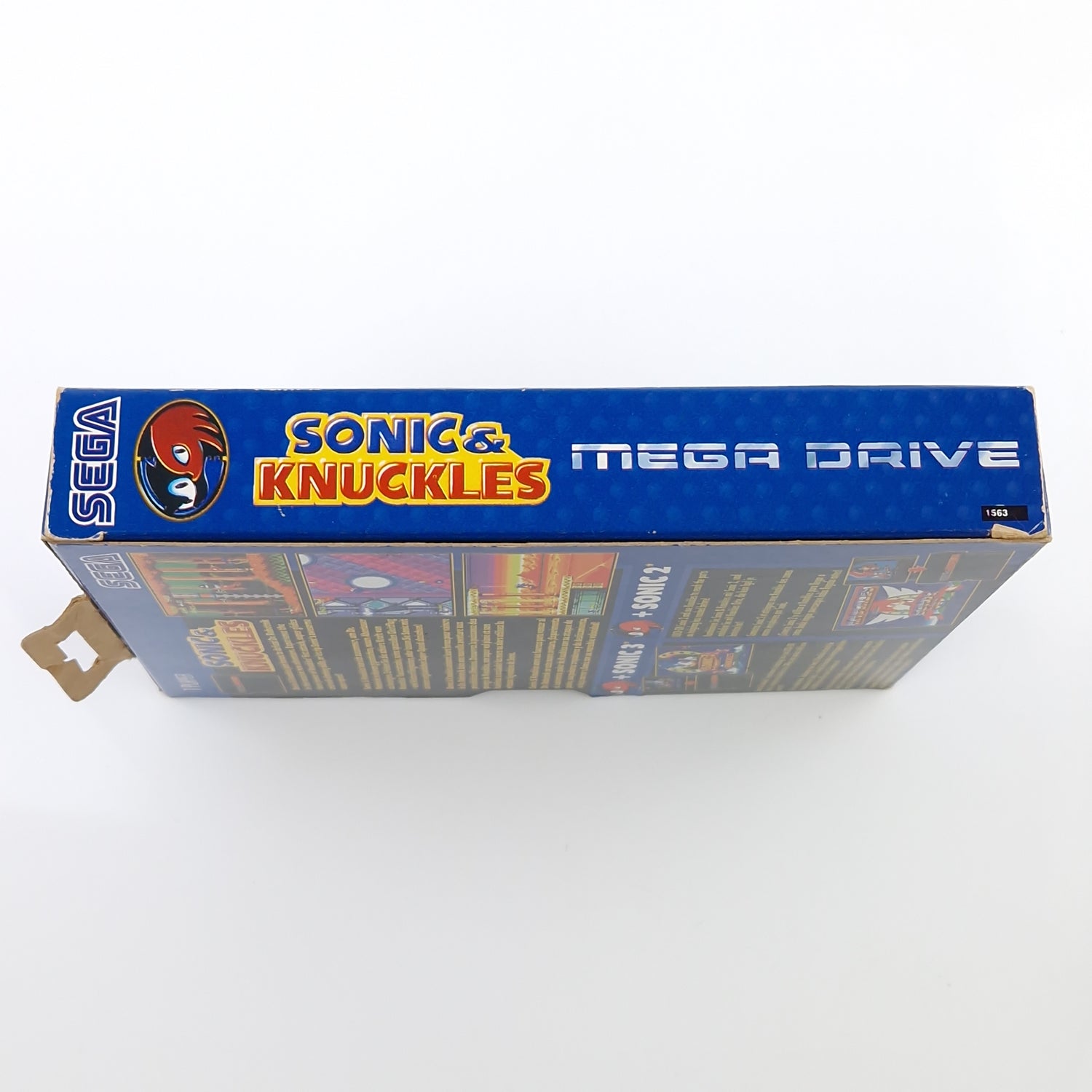 Sega Mega Drive Spiel : Sonic & Knuckles - MD Modul Anleitung OVP PAL