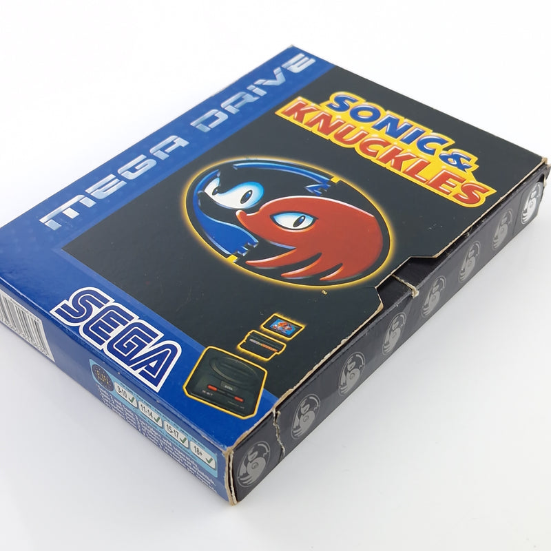 Sega Mega Drive Spiel : Sonic & Knuckles - MD Modul Anleitung OVP PAL