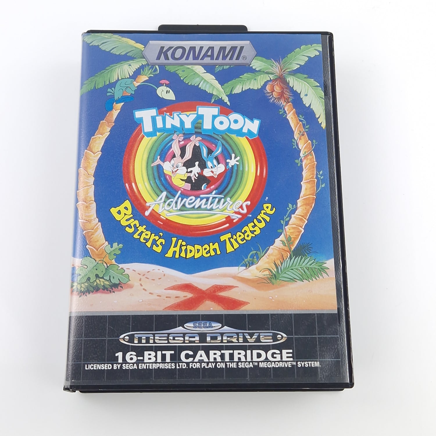 Sega Mega Drive Spiel : Tiny Toon Adventures - MD Modul Anleitung OVP PAL