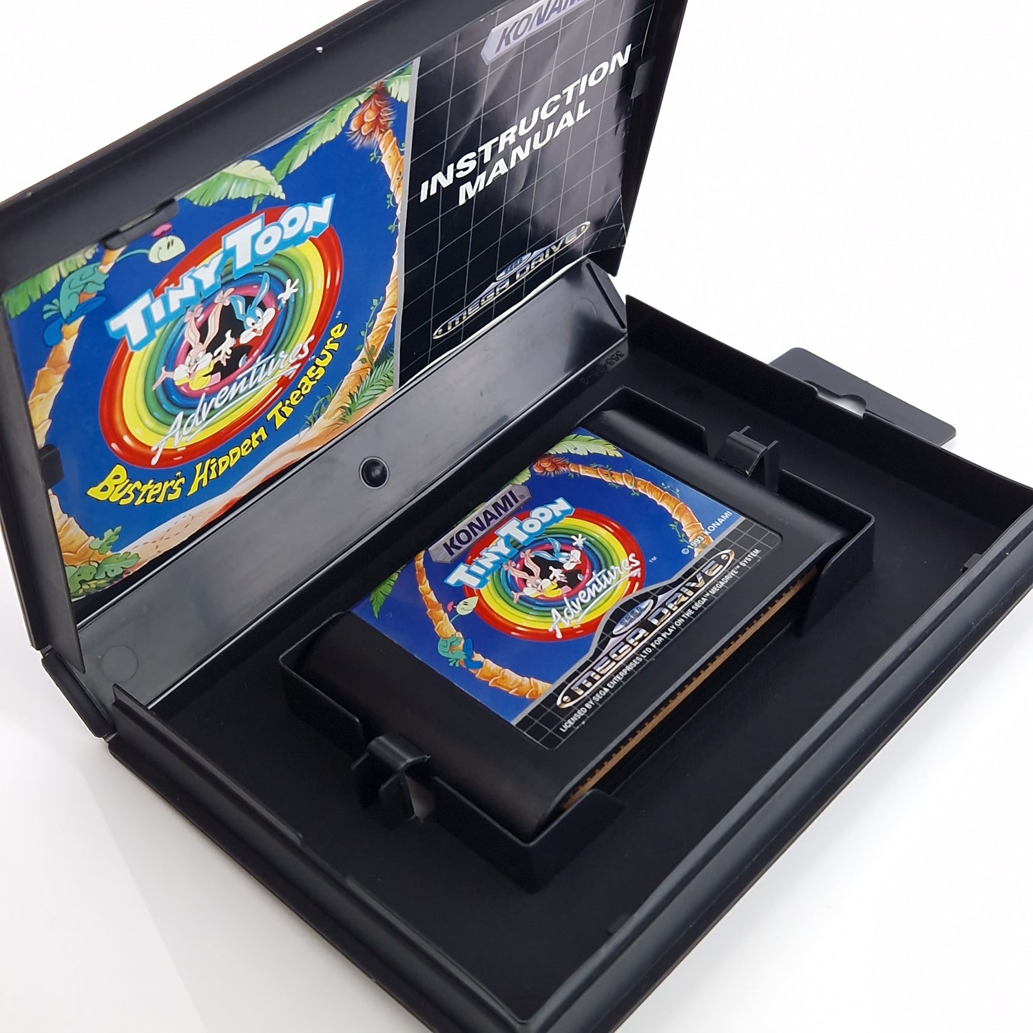 Sega Mega Drive Spiel : Tiny Toon Adventures - MD Modul Anleitung OVP PAL