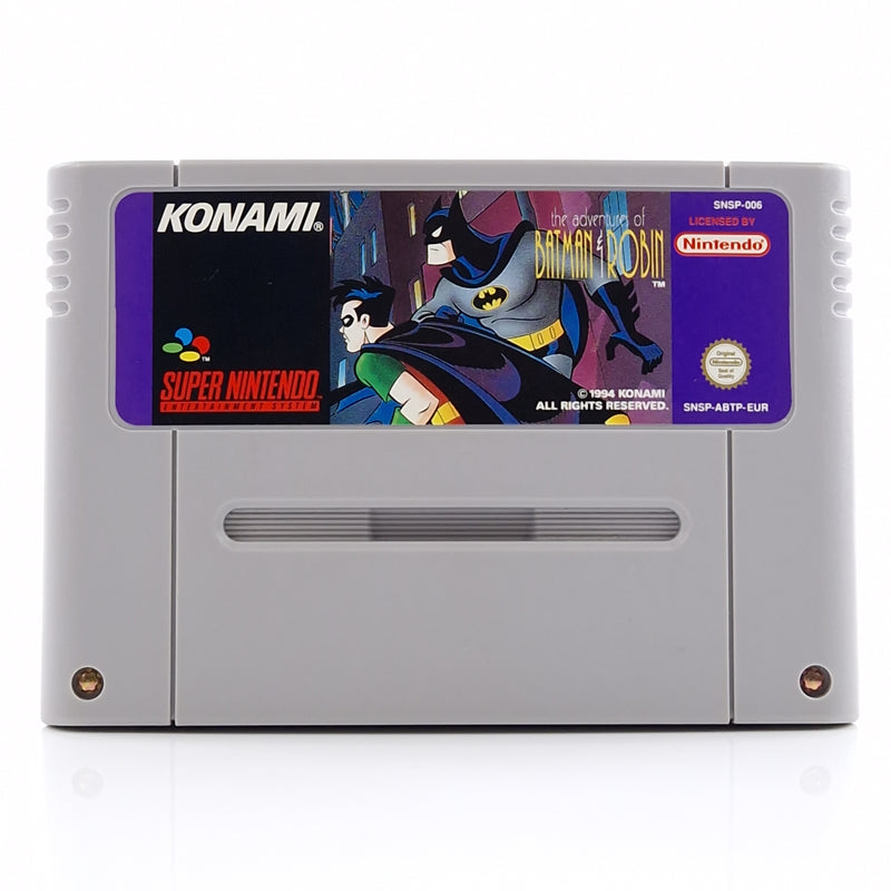 Super Nintendo Spiel : The Adventure of Batman & Robin - SNES Modul PAL EUR