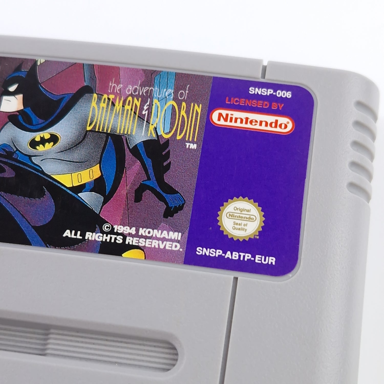 Super Nintendo Spiel : The Adventure of Batman & Robin - SNES Modul PAL EUR