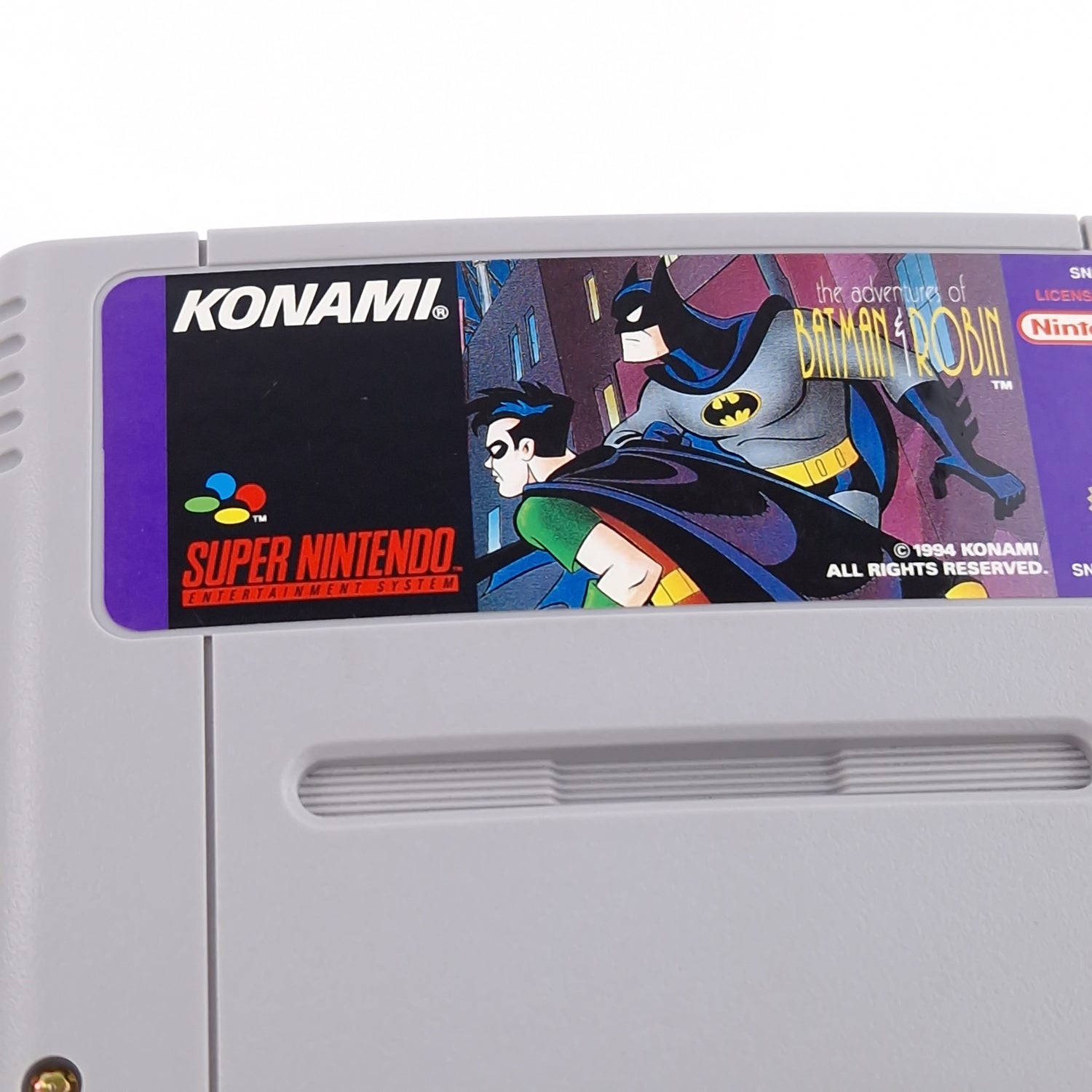 Super Nintendo Spiel : The Adventure of Batman & Robin - SNES Modul PAL EUR