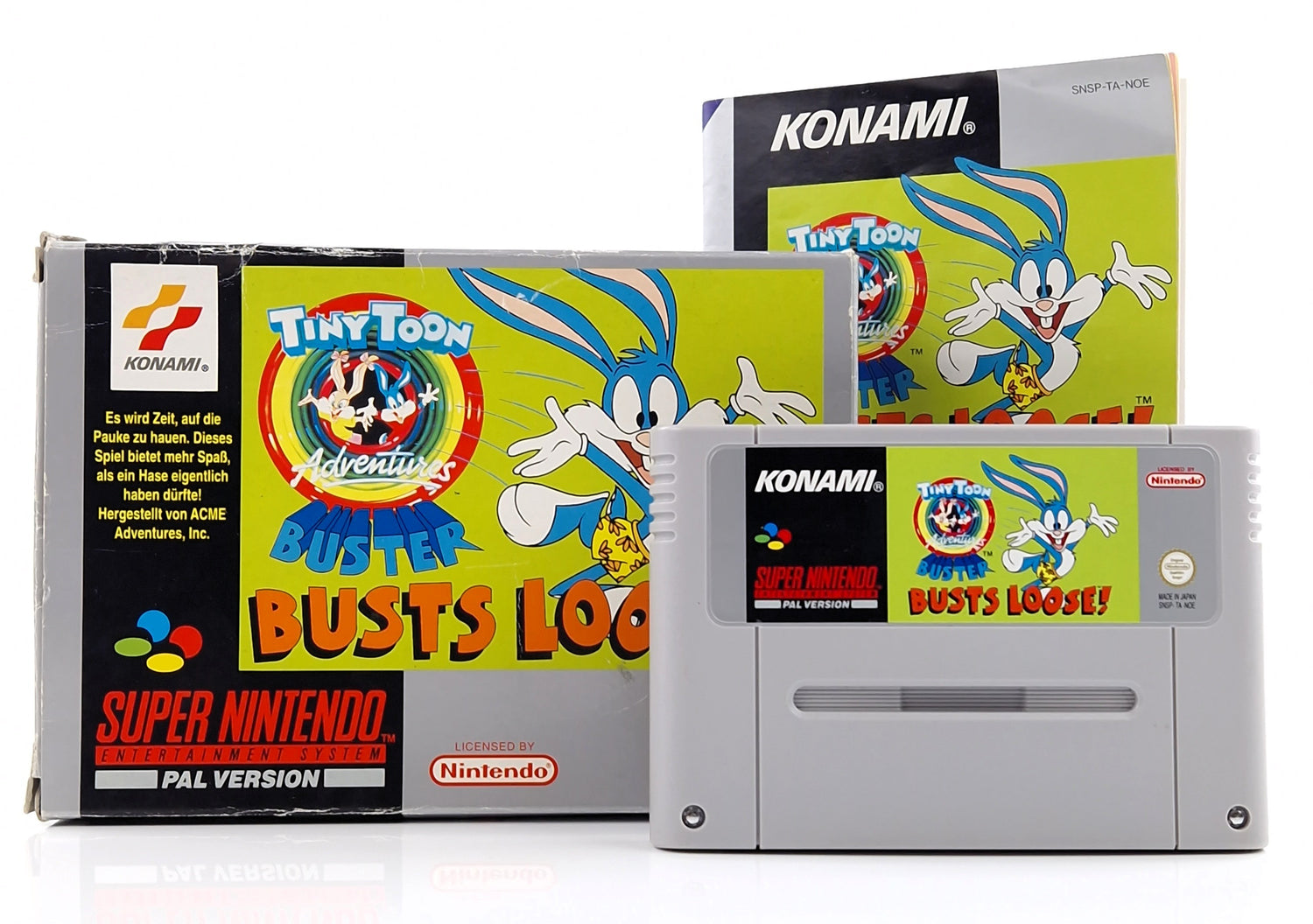 Super Nintendo Spiel : Tiny Toon Adventures Buster Buts Loose - SNES Modul OVP