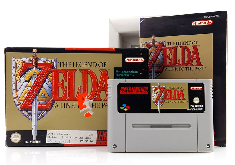 Super Nintendo Spiel : The Legend of Zelda a link to the Past - SNES Modul OVP