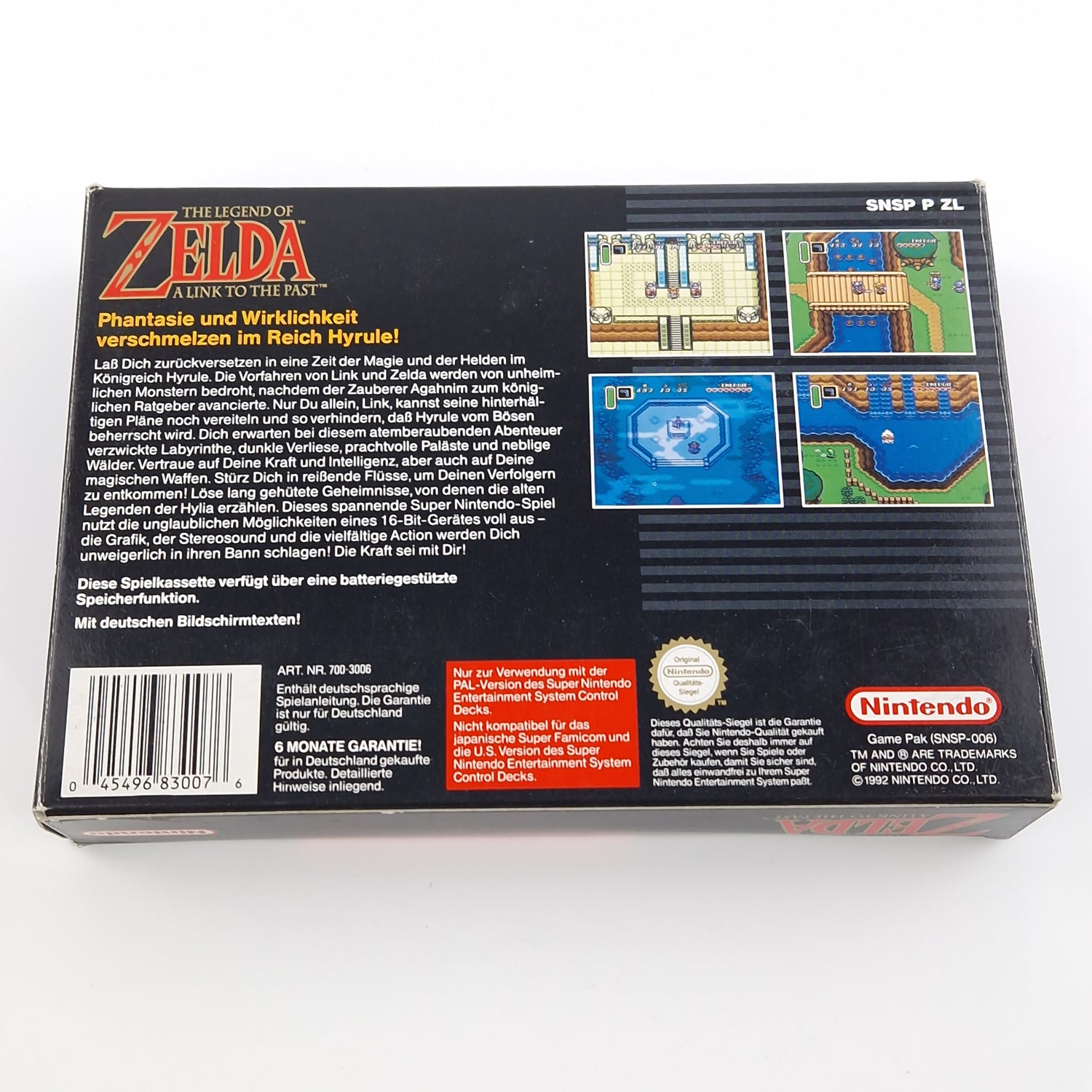 Super Nintendo Spiel : The Legend of Zelda a link to the Past - SNES Modul OVP