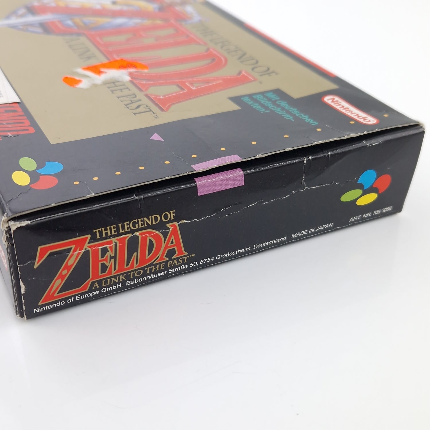 Super Nintendo Spiel : The Legend of Zelda a link to the Past - SNES Modul OVP