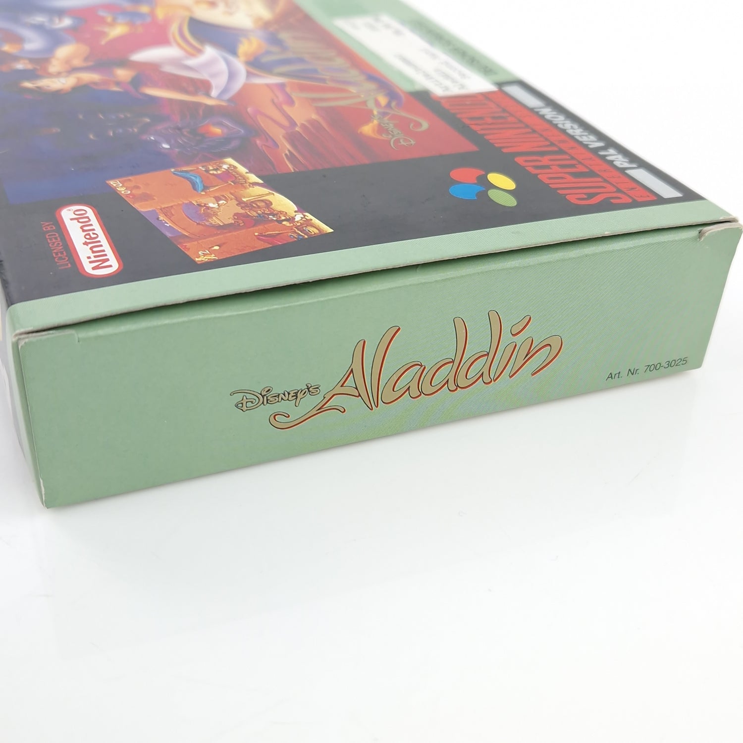 Super Nintendo Spiel : Disneys Aladdin - SNES Modul Anleitung OVP PAL NOE/SFRG