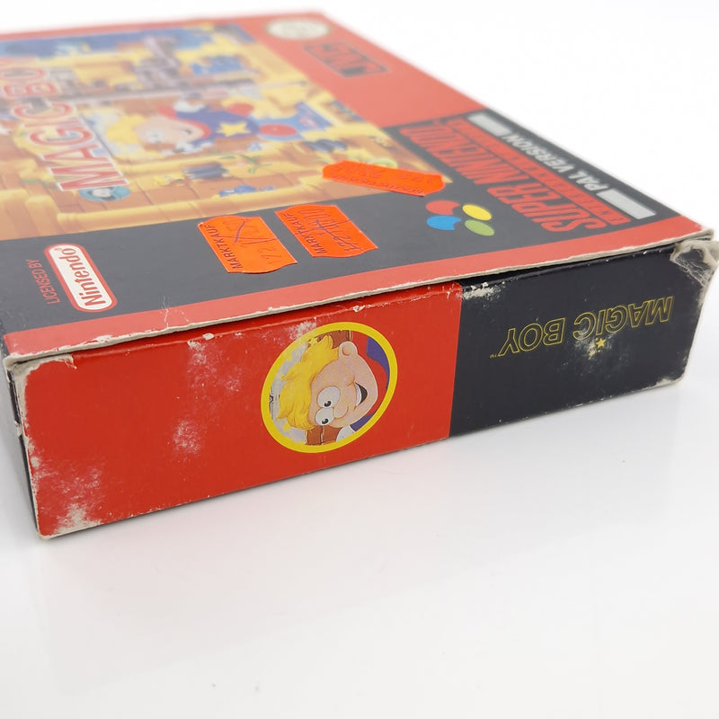 Super Nintendo Spiel : Magic Boy - SNES Modul Anleitung OVP PAL NOE