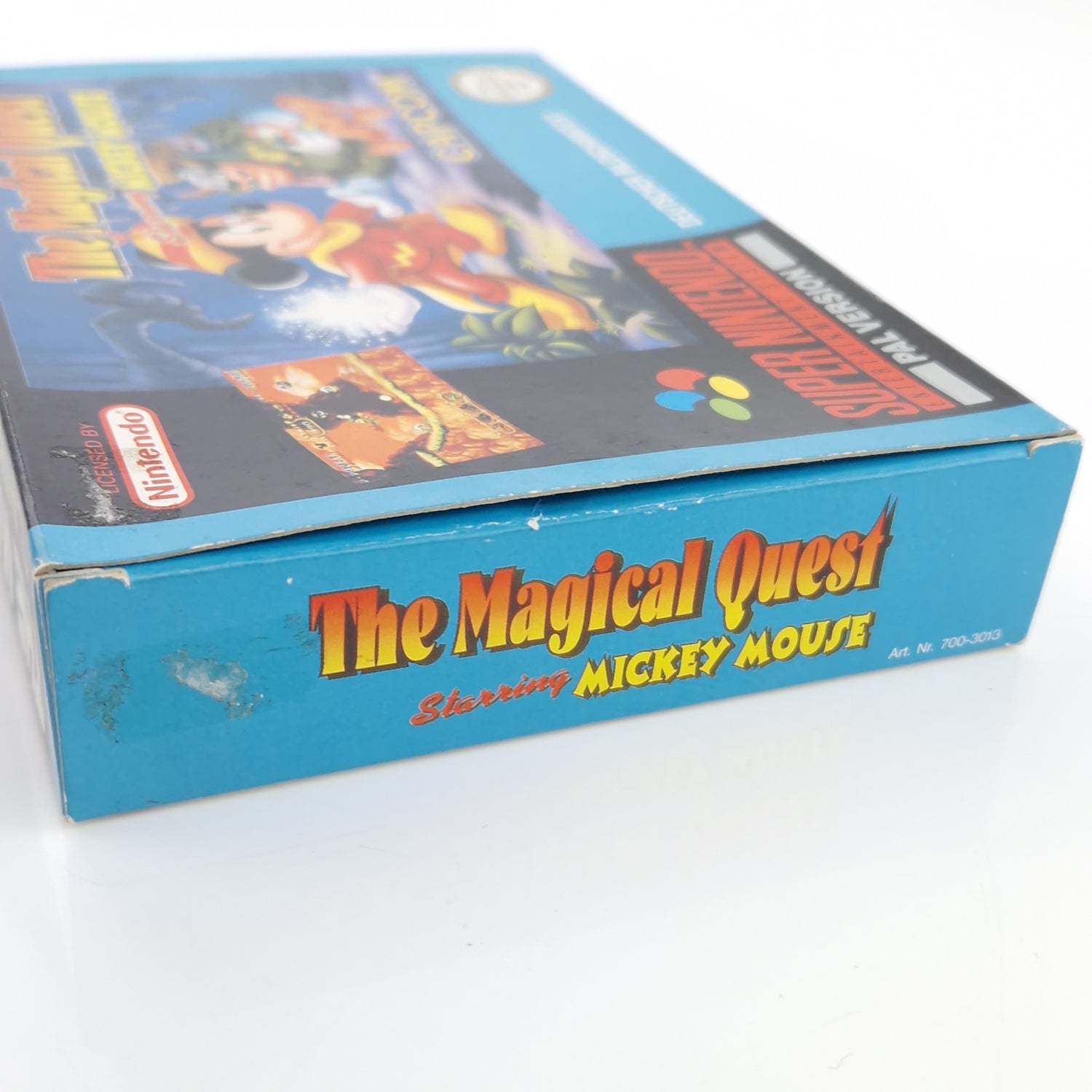 Super Nintendo Spiel : The Magical Quest starring Mickey Mouse - SNES OVP PAL