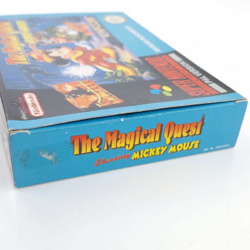 Super Nintendo Spiel : The Magical Quest starring Mickey Mouse - SNES OVP PAL