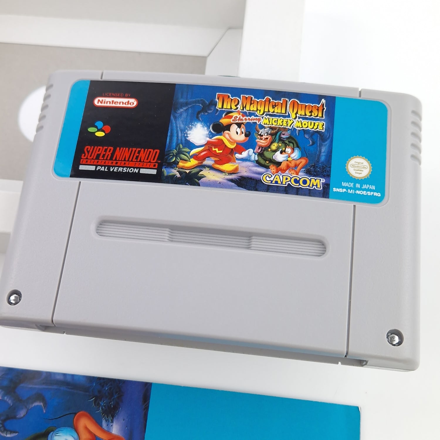 Super Nintendo Spiel : The Magical Quest starring Mickey Mouse - SNES OVP PAL