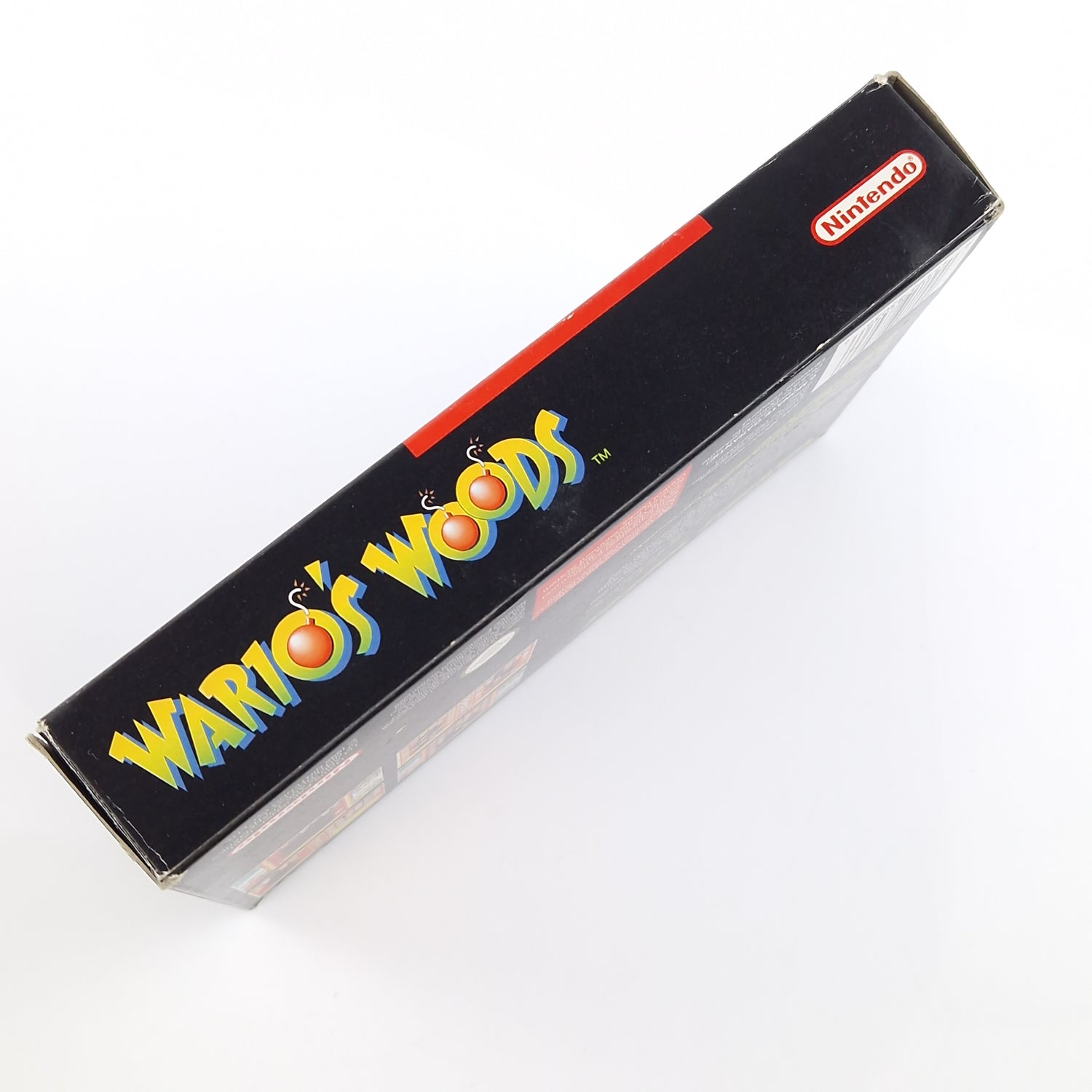 Super Nintendo Spiel : Wario Woods - SNES Modul Anleitung OVP PAL Game NOE