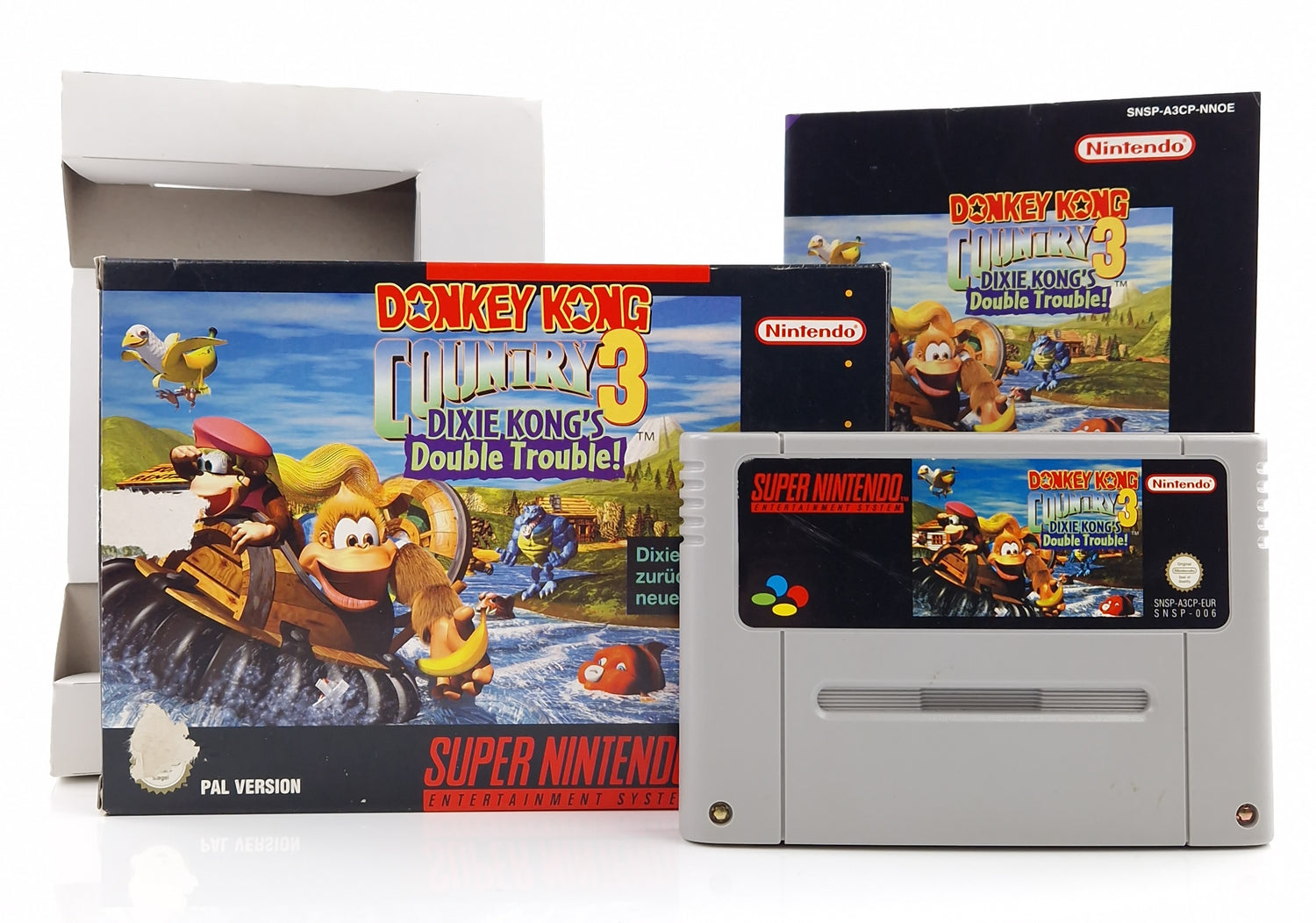 Super Nintendo : Donkey Kong Country 3 Dixie Kong´s Double Trouble! - SNES OVP