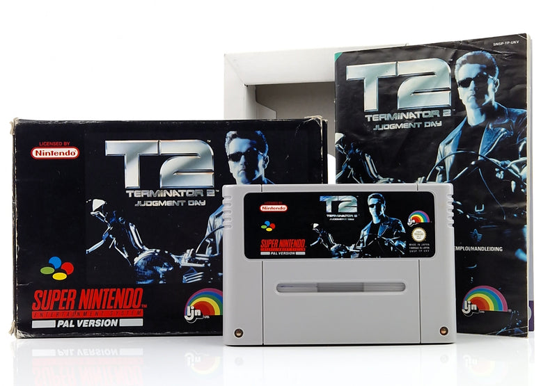 Super Nintendo Spie : T2 Terminator 2 Judgment Day - SNES OVP PAL Game