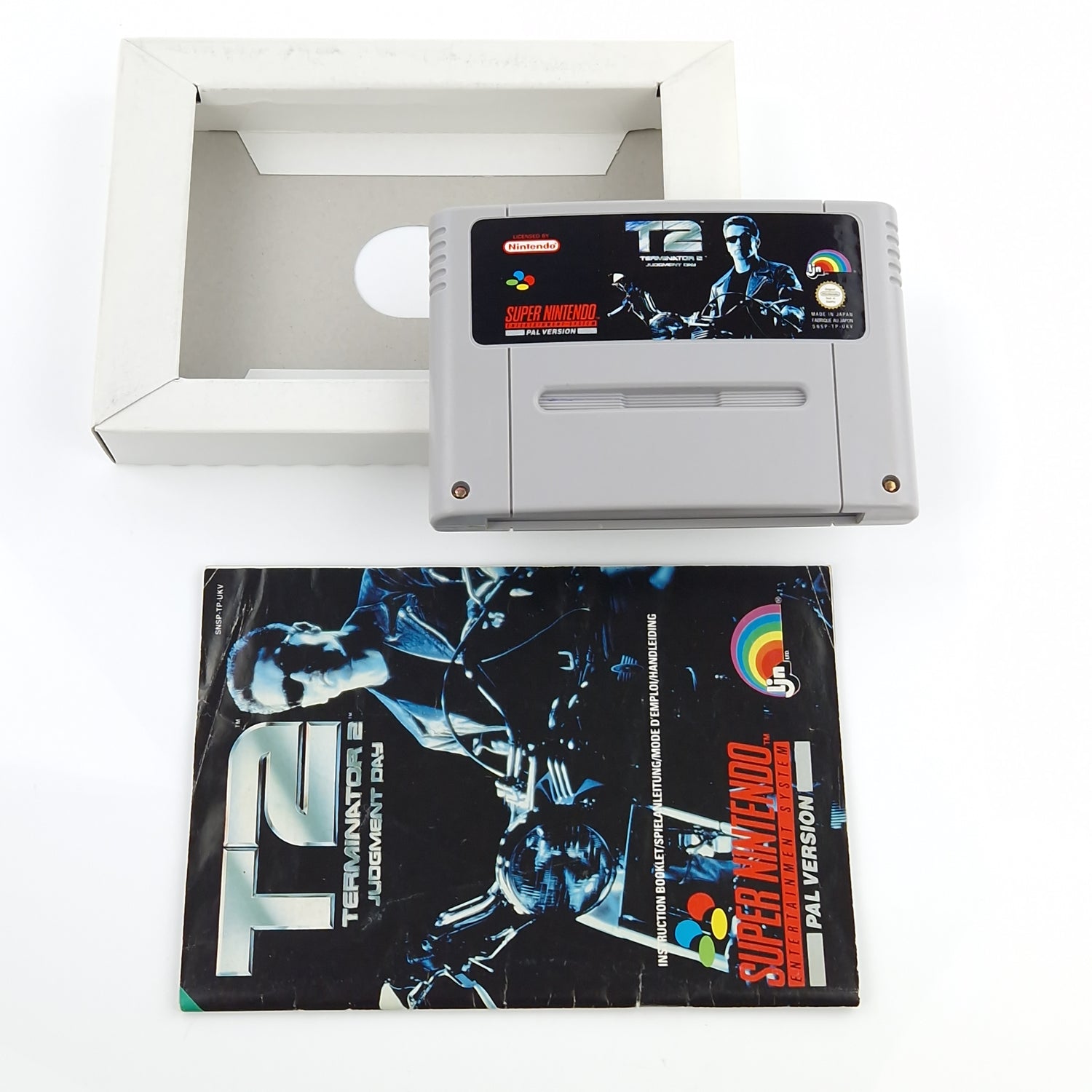 Super Nintendo Spie : T2 Terminator 2 Judgment Day - SNES OVP PAL Game