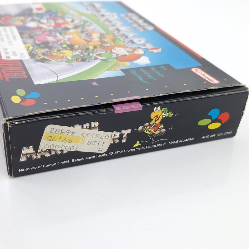 Super Nintendo Spiel : Super Mario Kart - SNES Modul Anleitung OVP PAL NOE