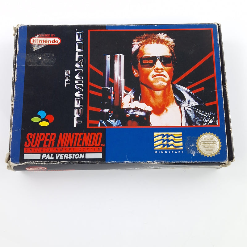 Super Nintendo Spiel : The Terminator - SNES Modul Anleitung OVP PAL NOE