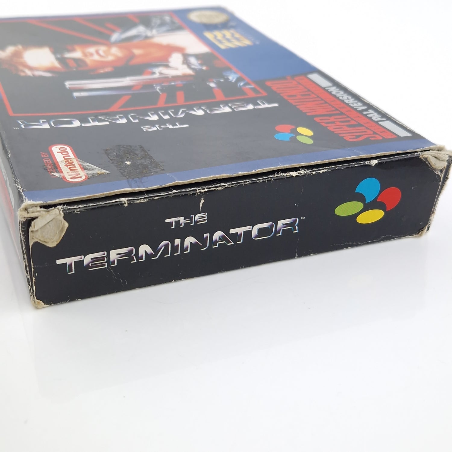 Super Nintendo Spiel : The Terminator - SNES Modul Anleitung OVP PAL NOE