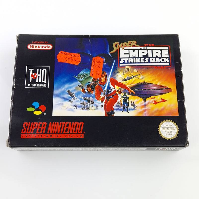 Super Nintendo Spiel : Super Star Wars The Empire Strikes Back - SNES OVP PAL