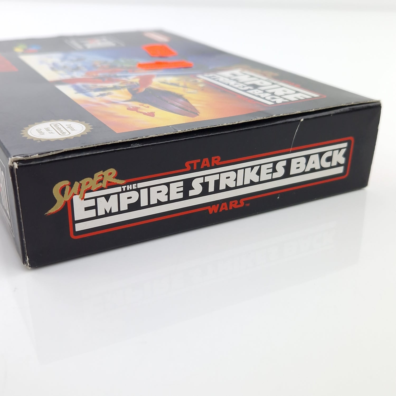 Super Nintendo Spiel : Super Star Wars The Empire Strikes Back - SNES OVP PAL