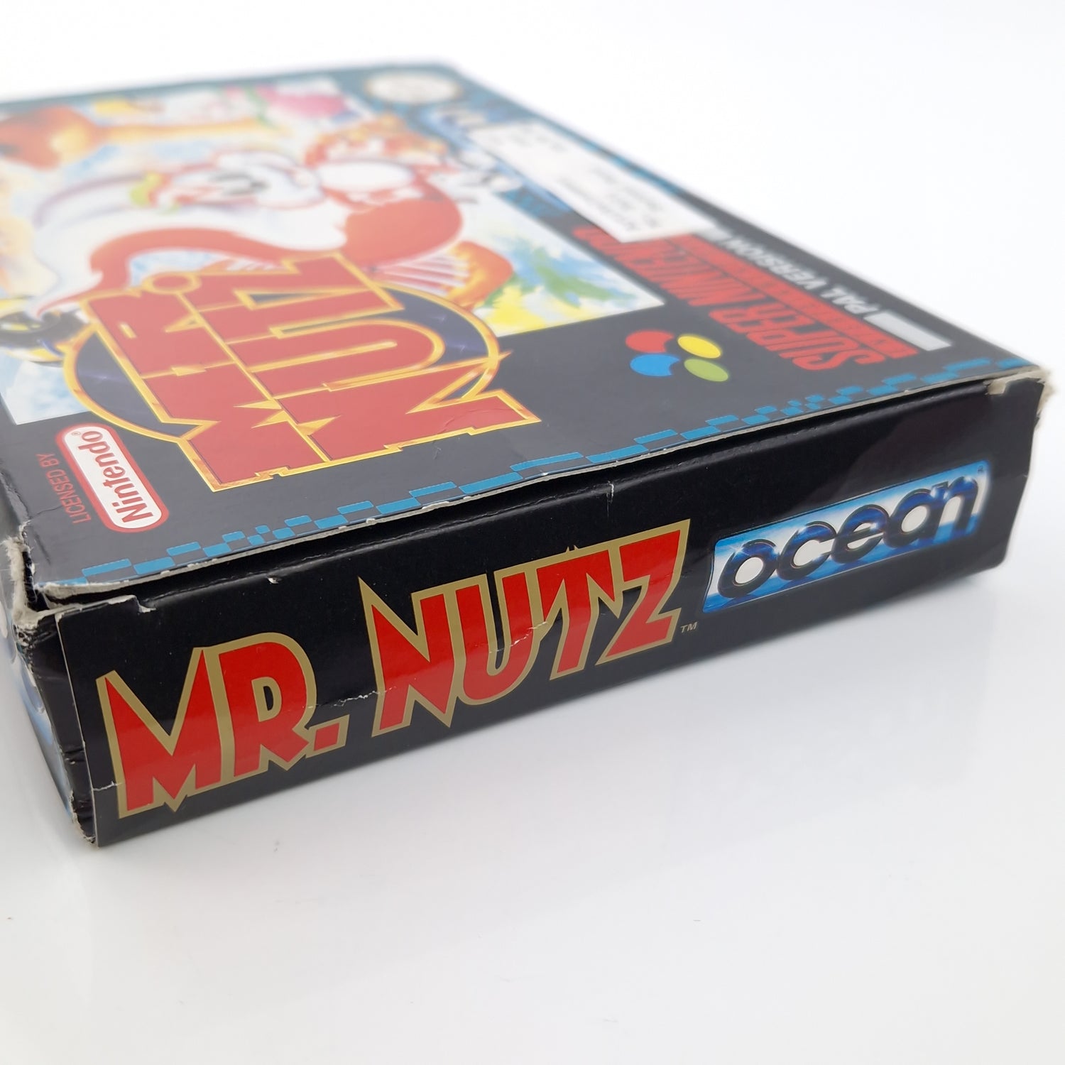 Super Nintendo Spiel : MR. Nutz - SNES Modul OVP Anleitung PAL