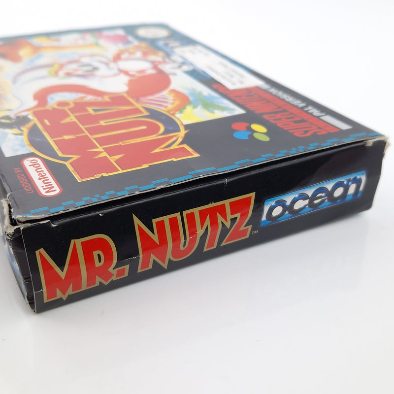 Super Nintendo Spiel : MR. Nutz - SNES Modul OVP Anleitung PAL