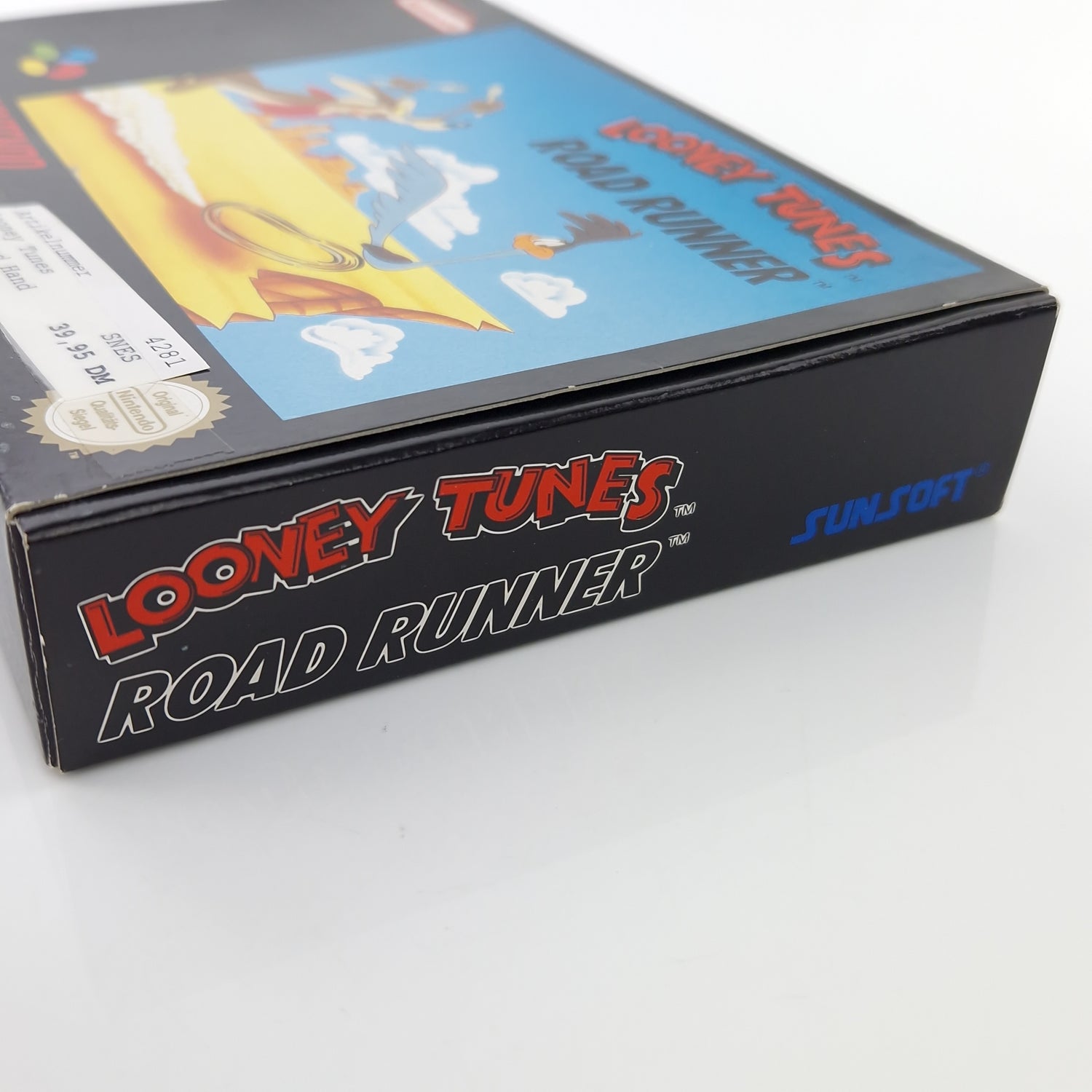 Super Nintendo Spiel : Looney Tunes Road Runner - SNES Modul OVP Anleitung PAL