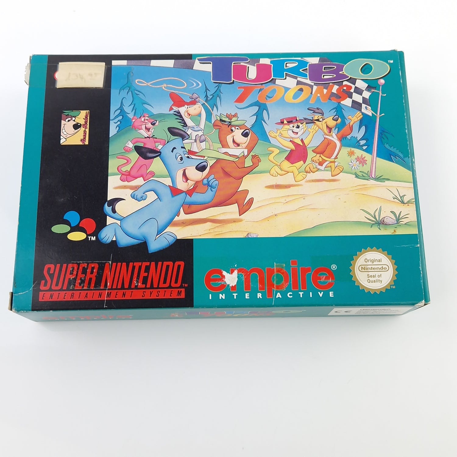 Super Nintendo Spiel : Turbo Toons - SNES Modul OVP Anleitung PAL