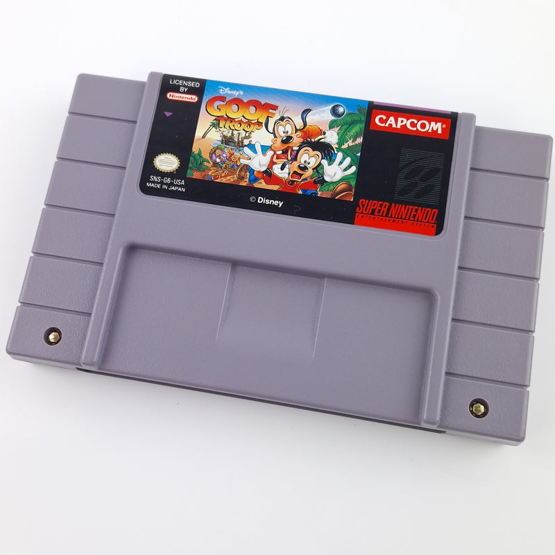 Super Nintendo Spiel : Disneys Goof Troop - Goofy & Max SNES Game NTSC-U/C USA