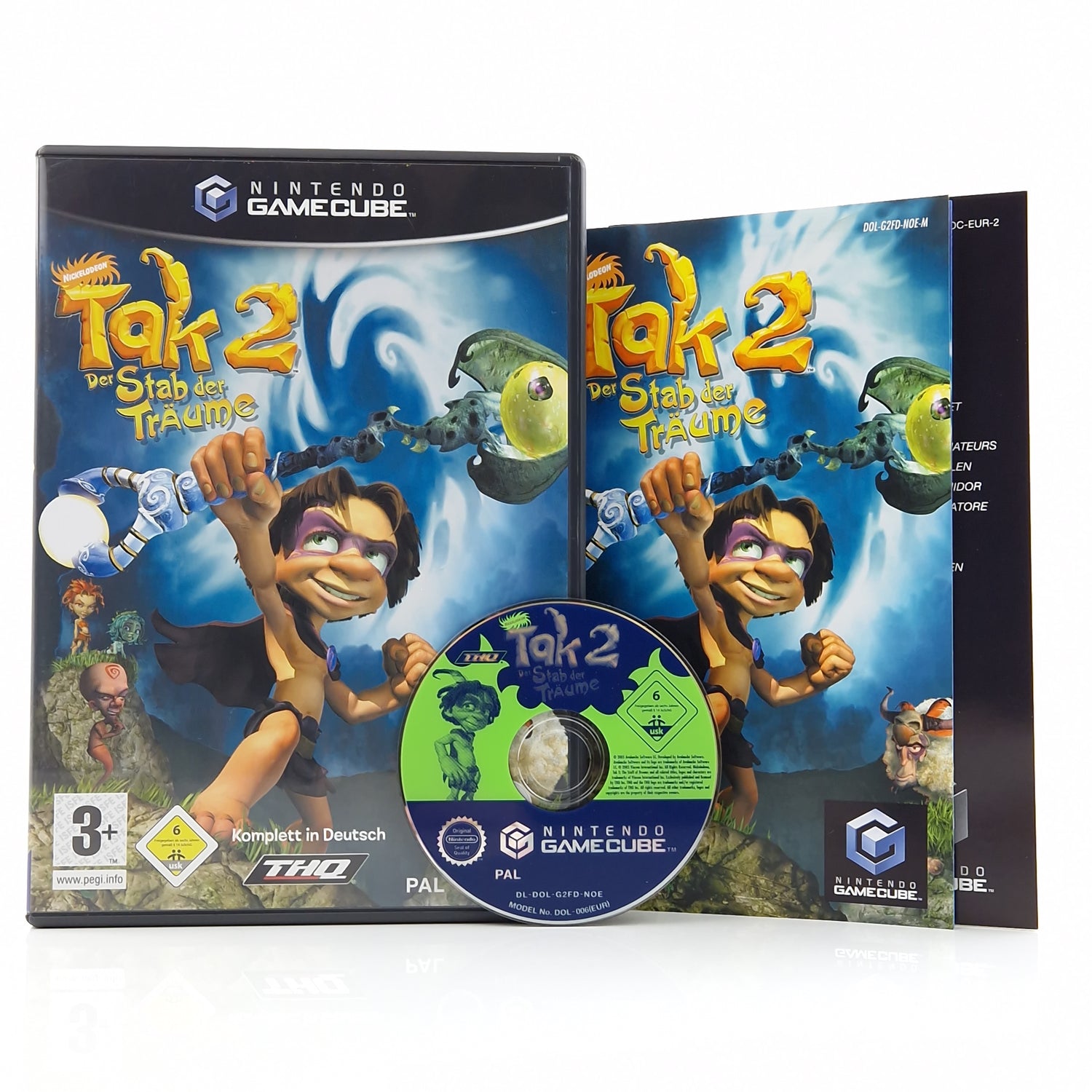 Nintendo Gamecube Spiel : TAK 2 Der Stab der Träume - GC OVP PAL THQ