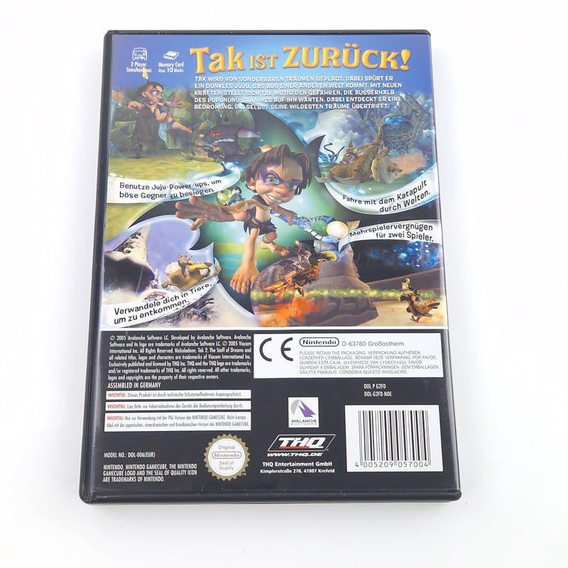 Nintendo Gamecube Spiel : TAK 2 Der Stab der Träume - GC OVP PAL THQ