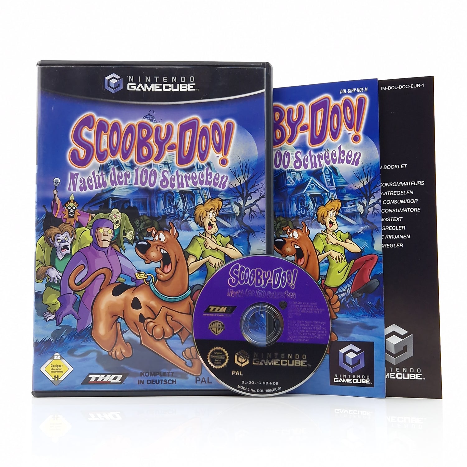 Nintendo Gamecube Spiel : Scooby-Doo! Nacht der 100 Schrecken - GC OVP PAL