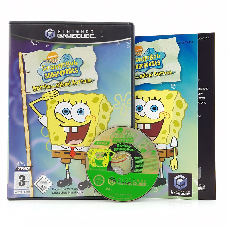 Nintendo Gamecube Spiel : Spongebob Squarepants Battle for Bikini Bottom - OVP