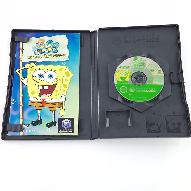 Nintendo Gamecube Spiel : Spongebob Squarepants Battle for Bikini Bottom - OVP