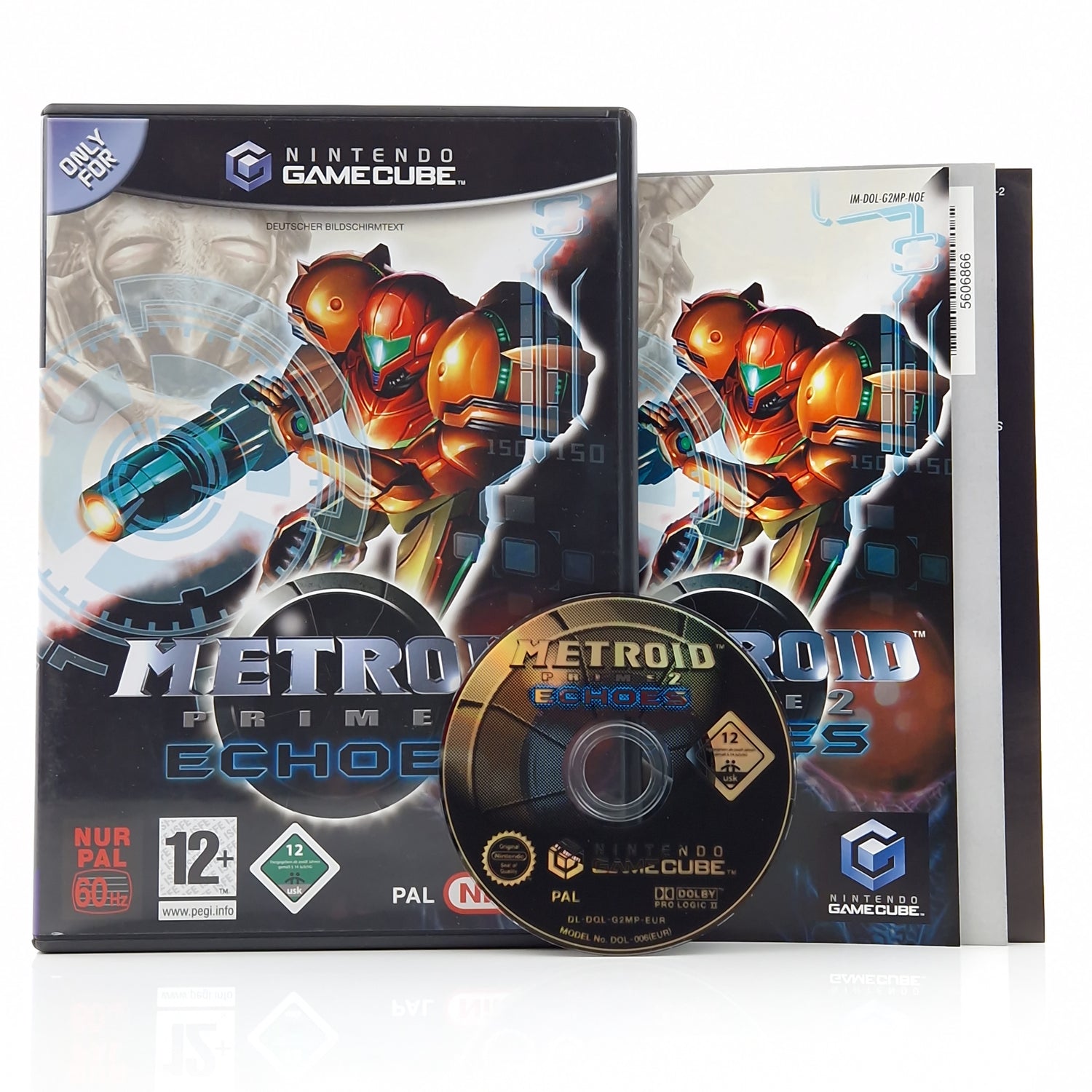 Nintendo Gamecube Spiel : Metroid Prime 2 Echoes - GC OVP dt. PAL