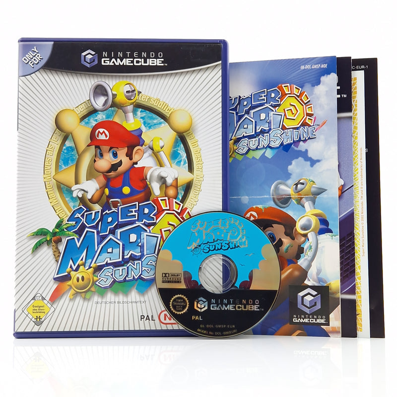 Nintendo Gamecube Spiel : Super Mario Sunshine - GC OVP dt. PAL