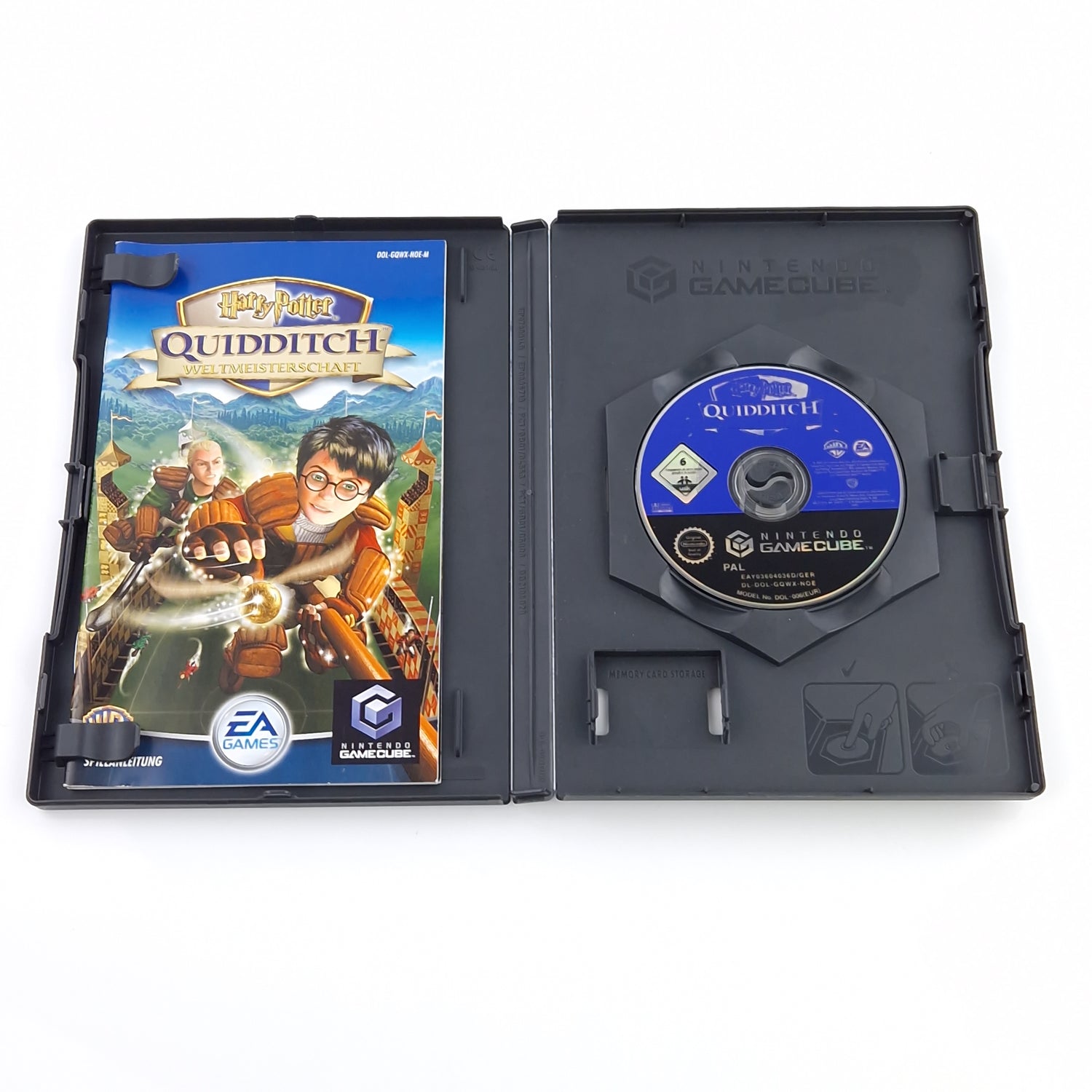 Nintendo Gamecube Spiel : Harry Potter Quidditch Weltmeisterschaft - GC OVP PAL