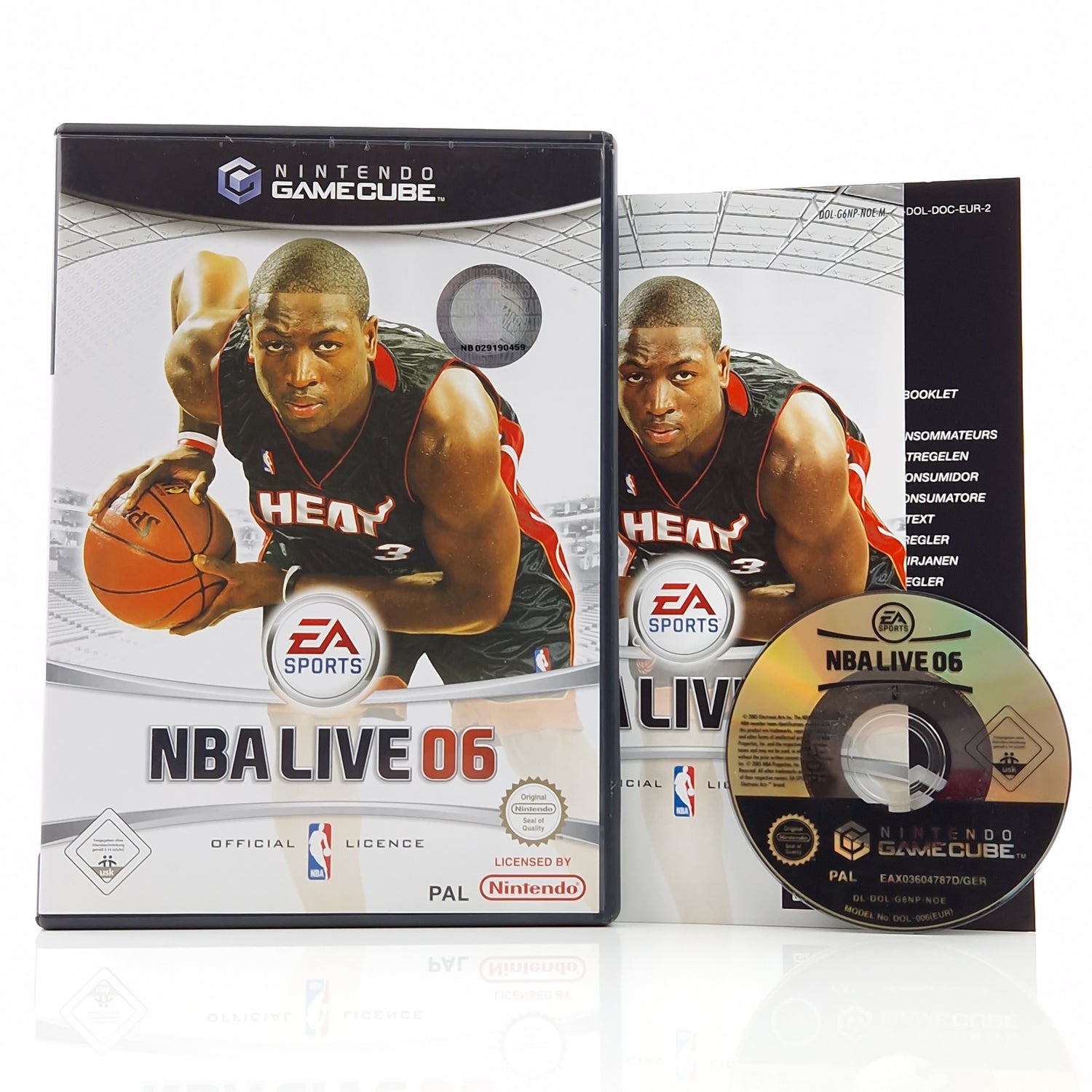 Nintendo Gamecube Spiel : NBA Live 06 Basketball - GC OVP PAL