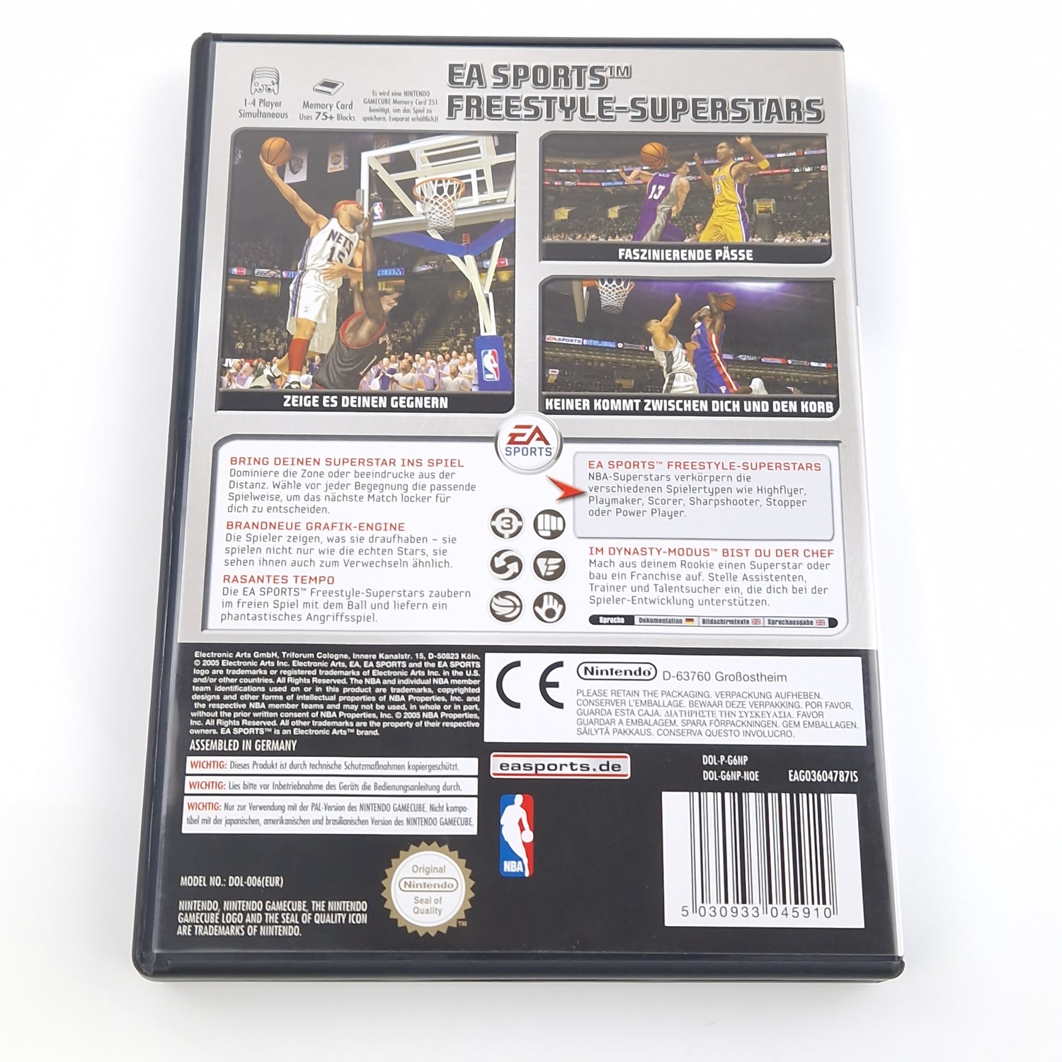 Nintendo Gamecube Spiel : NBA Live 06 Basketball - GC OVP PAL