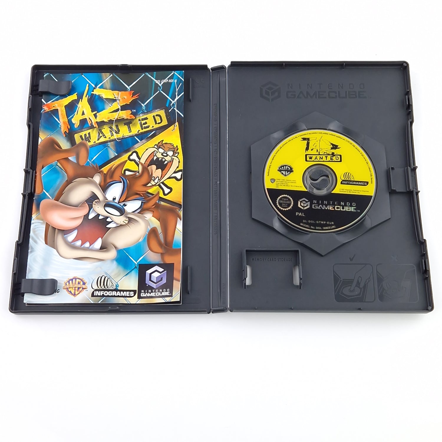 Nintendo Gamecube Spiel : TAZ Wanted - GC OVP dt. PAL Version