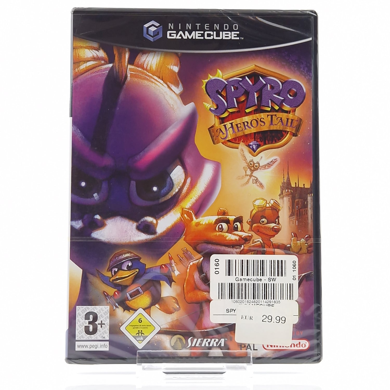 Nintendo Gamecube Spiel : Spyro A Heros Tail - NEU NEW SEALED / PAL