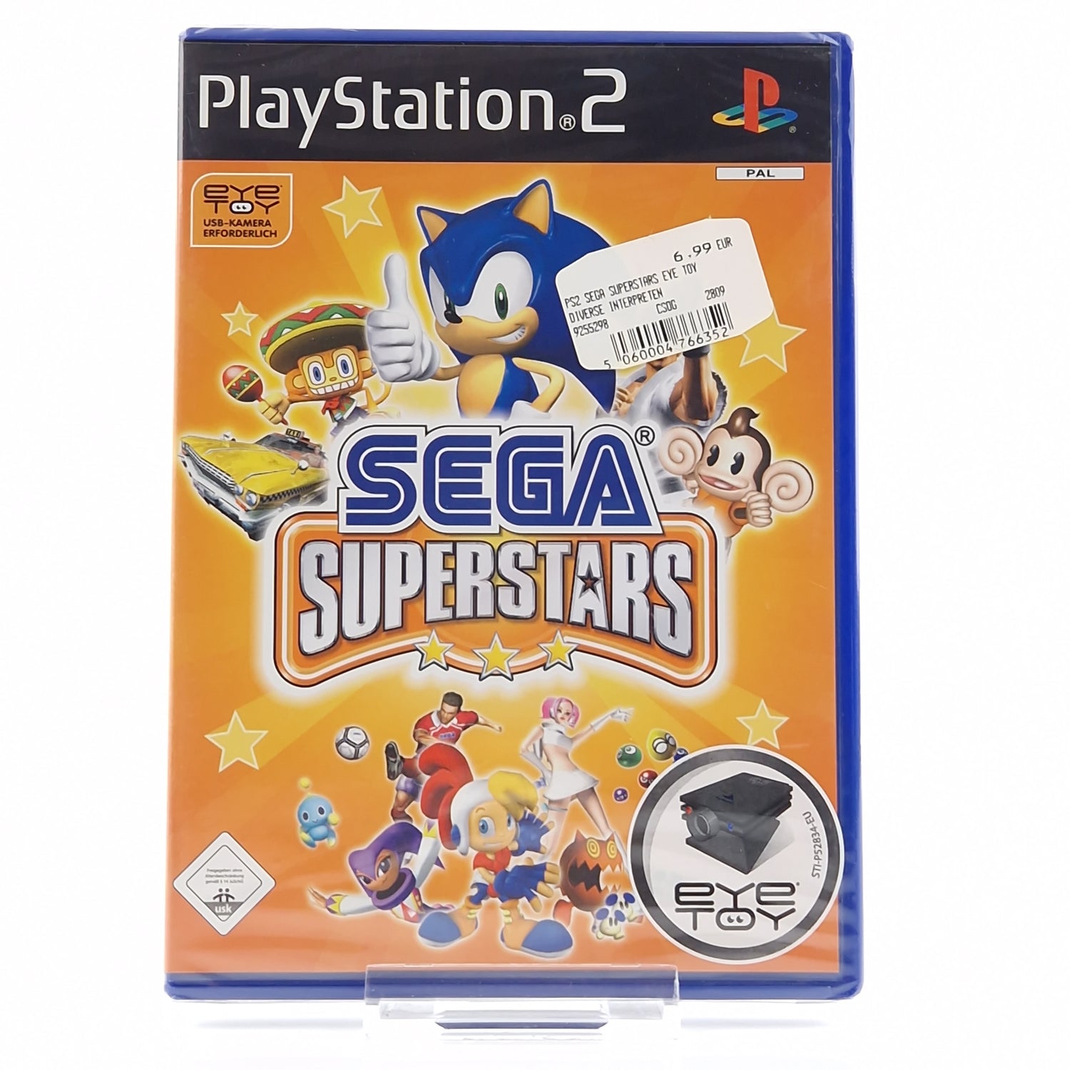 Playstation 2 Spiel : Sega Superstars - NEU NEW RESEALED / PS2 OVP PAL