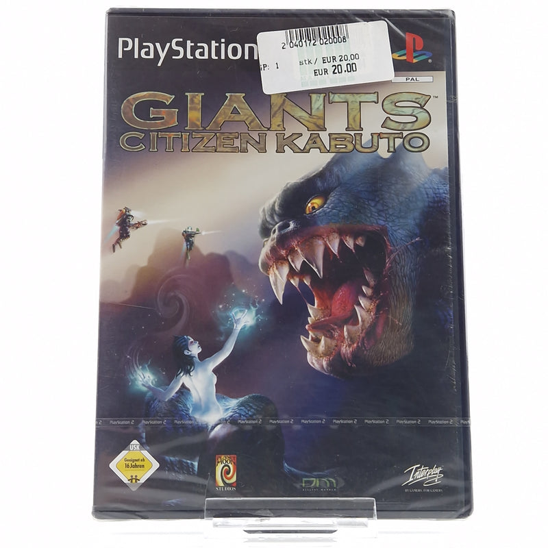 Playstation 2 Spiel : Giants Citizen Kabuto - PS2 Factory SEALED NEU NEW / OVP